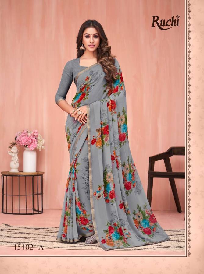 RUCHI PEACOCK 2nd EDITION Latest Fancy Regular Wear Heavy Georgette Saree Collection